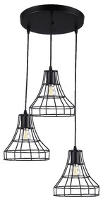 Prezent RIANO I. 61453 Függőlámpa 3x60W/E27 IP20