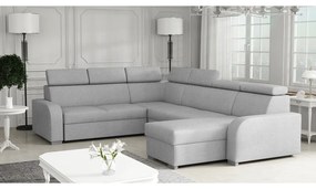 Sarokkanapé U Lyseri 2rR2pLC (szürke) (tárolóhellyel). 1104923