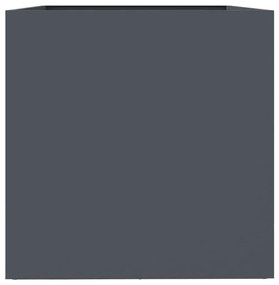 vidaXL antracitszürke acél növénytartó 62 x 47 x 46 cm