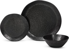 Kőedény hatszemélyes étkészlet 18 db-os Dark Moon – Bonami Selection