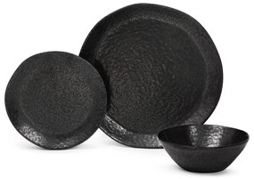 Agyagkerámia étkészlet 18 db-os Dark Moon – Bonami Selection