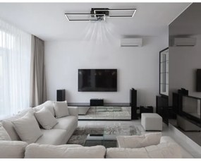 Globo 67243-30BF-LED Fényerőszabályozható ventilátoros mennyezeti lámpa TATIANA 38W/230V 3000-6500K+távirányító