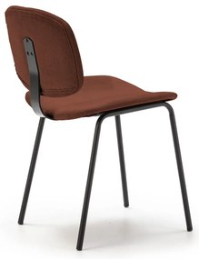 Borvörös étkezőszék szett 2 db-os Arus – Marckeric