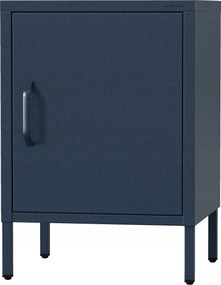 Éjjeliszekrény, fémesen csillogó, Modern Jan Nowak Mia: sötétkék