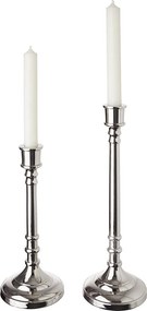 PURE CLASSICS gyertyatartó, ezüst 31 cm