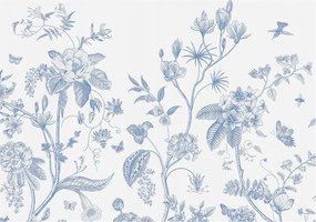 Fotótapéta Flizelin Dekoratív az irodába Virágmintás 312x219 Ragasztó