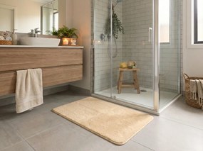 Fürdőszobai szőnyeg TRIVORA 60x100 cm bézs