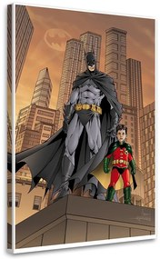 Gario Vászonkép Batman és a kis segédje - Saqman Méret: 40 x 60 cm