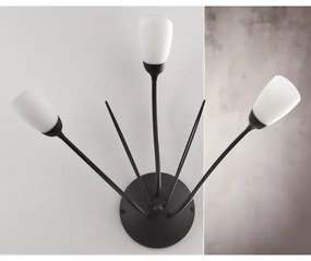 Jupiter 2059 - GLORIOSA fali lámpa 3xG9/14W/230V fekete