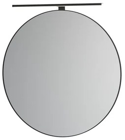 BATH DELUXE 01-080-09-02-00 - BORGSTED fürdőszobai tükör, 80 cm, fekete