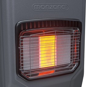 monzana® Gázmelegítő 72x38x42 cm - fekete