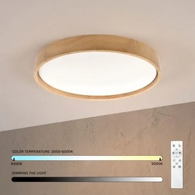 Brilagi - LED dimmelhető mennyezeti lámpa MANAROLA LED/36W/230V 3000–6500K átm. 51 cm + távirányító