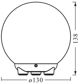 Osram - LED RGBW fényerőszabályozható asztali lámpa SMART+ MAGIC LED/2,5W/5V Wi-Fi