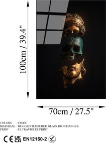 Üvegkép, 70×100 cm – UV-125