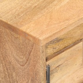 tömör mangófa TV-szekrény 116 x 30 x 35 cm