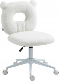 Forgószék Homcom fehér,MACI Fülek A Fotelben, Design És Kényelem Gyermek