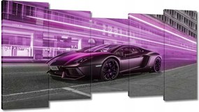 Képek 150x80 Lila sportautó