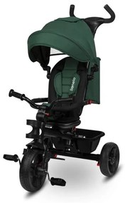 Lionelo HAARI gyerek tricikli zöld/fekete