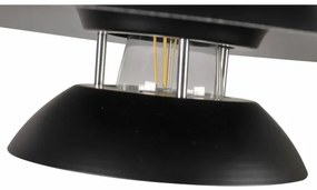 Csillár zsinóron BERIT 1xE27/20W/230V fekete