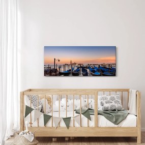 Kép - olasz gondolák (120x50 cm)
