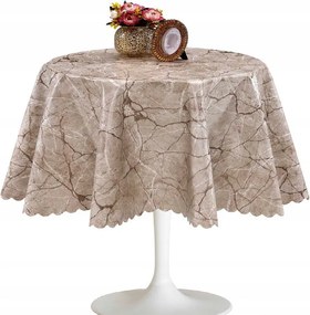 Abrosz Cerata Bronz Bézs Márvány Kerek Vastag Kör 140 cm