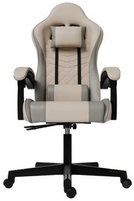 Juskys HyperSeat irodai szék - bézs/szürke