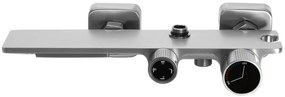 Zuhanyszett REA HELIX  Nickel Brush INOX