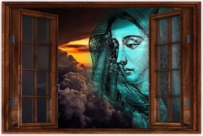 Poszterek 60x40 Szűz Mária Mennyország