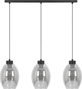 KAJA K-5721 BALBO Szürke Színű Függeszték 3xE27 15W IP20