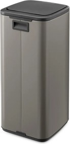 Szürke acél érintésre nyíló szemetes 30 l Bo Touch – Brabantia