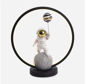 Zuma Line EX04F307U-1 - LED Asztali lámpa ASTRONAUT LED/4W/5V fekete