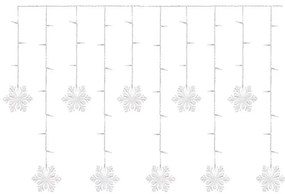 LED karácsonyi függöny 60xLED/1,35W 635x50 cm hideg fehér