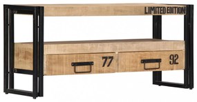 tömör mangófa TV-szekrény 100 x 30 x 45 cm