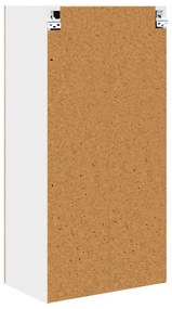 Függő szekrény Riga Sonoma tölgy és fehér 50 x 31 x 100 cm