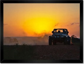 Poszterek keretben 40x30 Sivatag Terepjáró