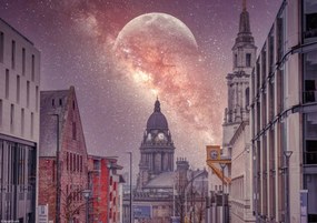 Poszter 29,7x21cm Csillagos éj, Assaf Frank