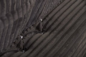 Bal oldali, ággyá alakítható sarokkanapé TIL Téglavörös