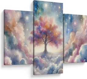 Kép – Életfa a felhőkben (90x60 cm)