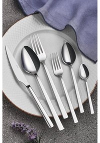 Ezüstszínű rozsdamentes acél evőeszköz készlet 36 db-os – Hermia
