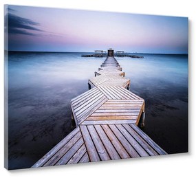 Kép 113x85 cm Twilight Pier – Styler