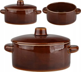 Q16 Egyenes Fazék Zsírtartó Fedéllel Otthoni Konyha