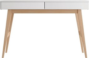 Gyerek íróasztal fehér asztallappal 60x120 cm Swing – Pinio