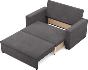 Zeus kanapé, kordbársony, hab töltet, egyenes kartámasz, szürke