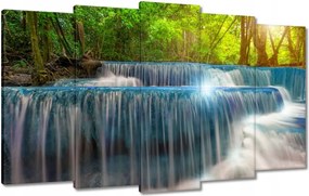 Vászonkép 100x60 Trópusok Tájkép Kaszkád