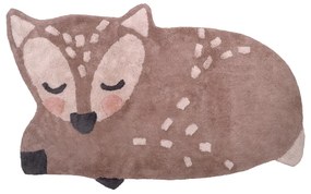 Little Deer gyerek pamutszőnyeg, 70 x 110 cm - Nattiot