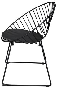 Coco 2 db fekete kerti szék - Bonami Selection