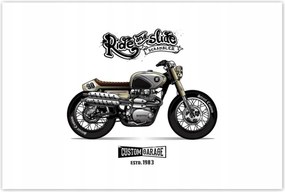 Poszterek 120x80 Motorkerékpár Antik Vintage