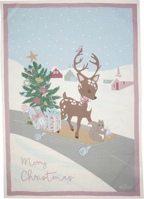 Konyhai törlőkendő Bambi Snow White, Green Gate