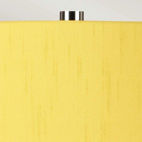 Elstead glamour klasszikus asztali lámpa isla polírozott nikkel sárga elsisla-pn-tl-yellow