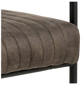 Sötétszürke étkezőszék szett 2 db-os Adele – Actona